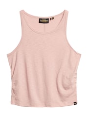 Superdry Pink Ruched Tank Top - Image 5 of 6