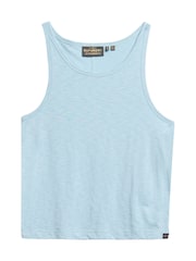 Superdry Blue Ruched Tank Top - Image 4 of 4