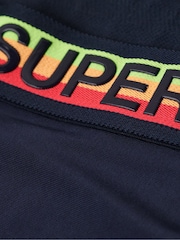 Superdry Blue Logo Classic Bikini Bottoms - Image 5 of 6