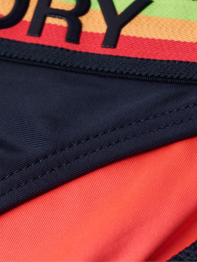 Superdry Blue Logo Classic Bikini Bottoms - Image 6 of 6