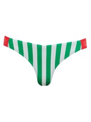 Superdry Green Stripe Cheeky Bikini Bottoms - Image 5 of 5