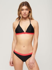 Superdry Black Elastic Classic Bikini Bottoms - Image 3 of 5