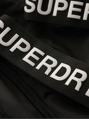 Superdry Black Elastic Scoop Back Swimsuit - Image 6 of 7