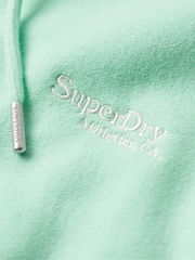 Superdry Beach Glass Green Essential Logo Hoodie - Image 6 of 6