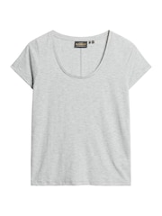 Gris - Camiseta de cuello redondo Studio de Superdry - Imagen 5 de 7