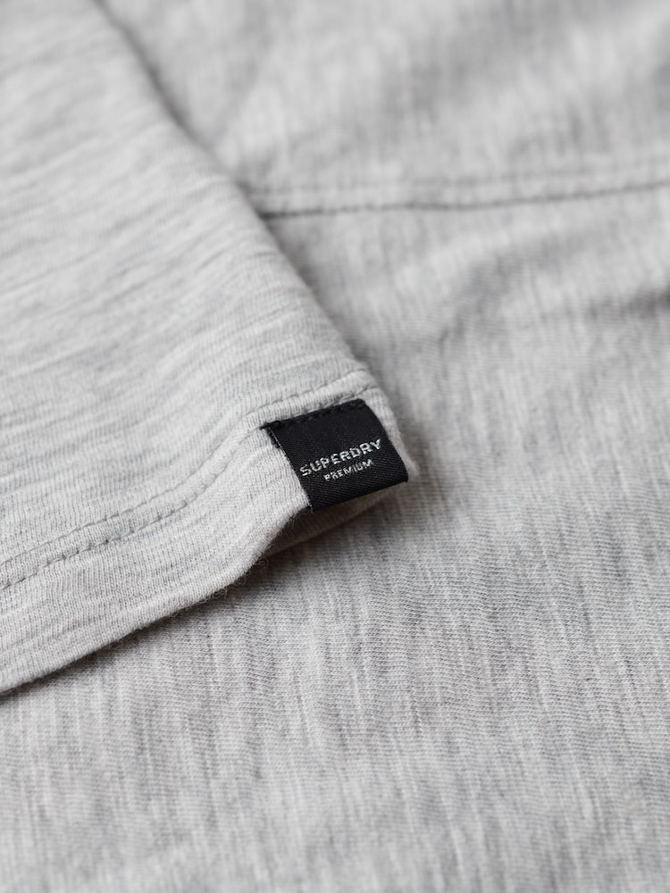 Gris - Camiseta de cuello redondo Studio de Superdry - Imagen 7 de 7