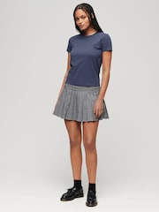 Superdry Mariner Navy Essential Logo 90s T-Shirt - Image 3 of 6