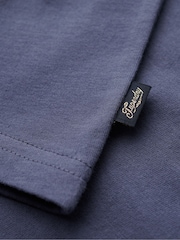 Superdry Mariner Navy Essential Logo 90s T-Shirt - Image 6 of 6