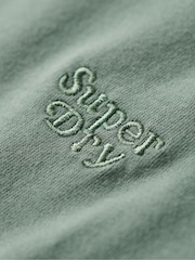 Superdry Laurel Khaki Essential Logo 90s T-Shirt - Image 6 of 6