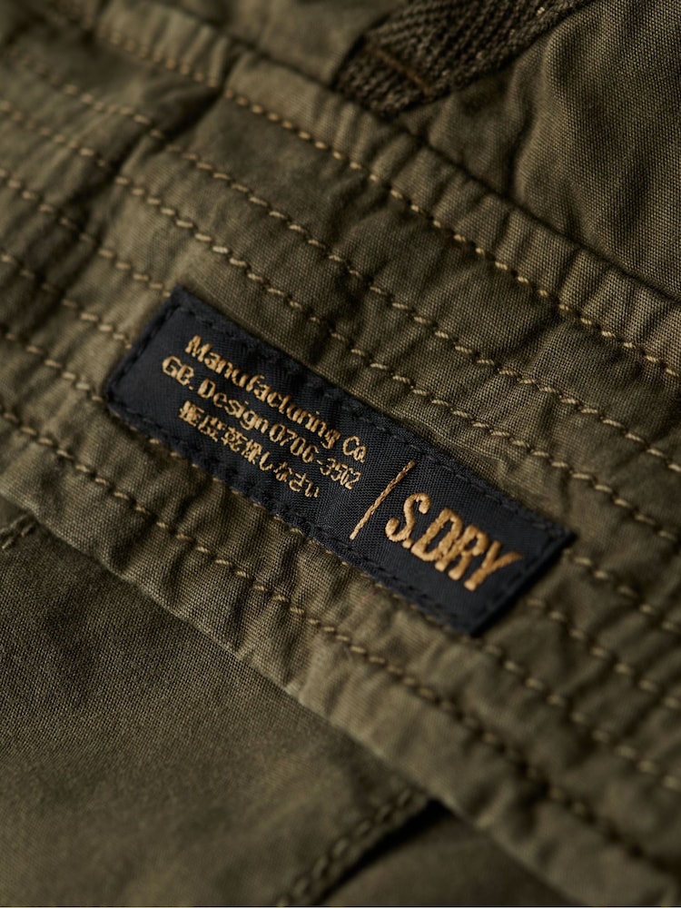 Superdry Olive Night Green Vintage Utility Para Skirt - Image 6 of 6