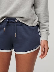 Superdry Mariner Navy Essential Logo Racer Shorts - Image 4 of 5