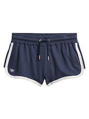 Superdry Mariner Navy Essential Logo Racer Shorts - Image 5 of 5
