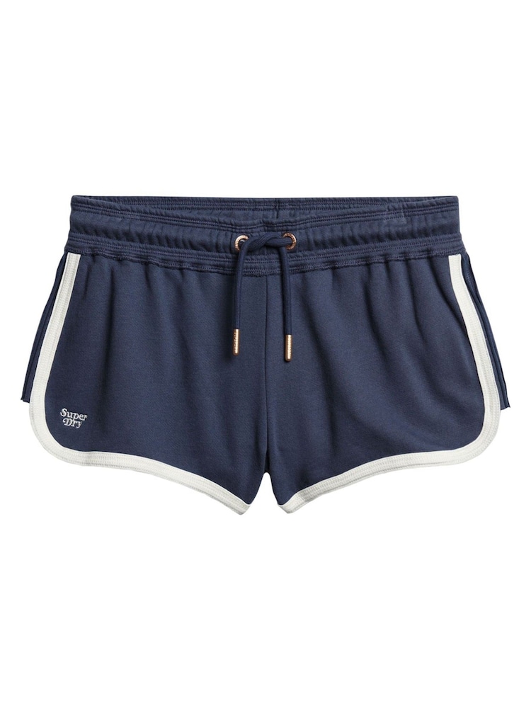 Superdry Mariner Navy Essential Logo Racer Shorts - Image 5 of 5