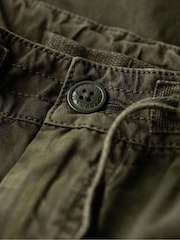 Grün - Superdry 100% Cotton Cargo Shorts - Bild 4 von 5