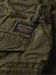 Grün - Superdry 100% Cotton Cargo Shorts - Bild 5 von 5