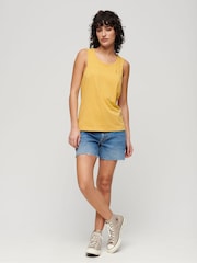 Gelb - Superdry Tanktop mit U-Ausschnitt - Bild 3 von 6