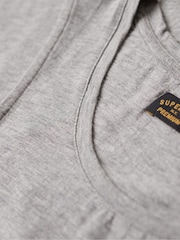 Grau - Superdry Tanktop mit U-Ausschnitt - Bild 6 von 7