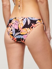 Superdry Orange Printed Classic Bikini Bottoms - Image 2 of 5