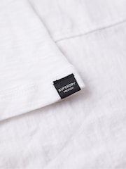 Superdry Studio White Scoop Neck T-Shirt - Image 5 of 6