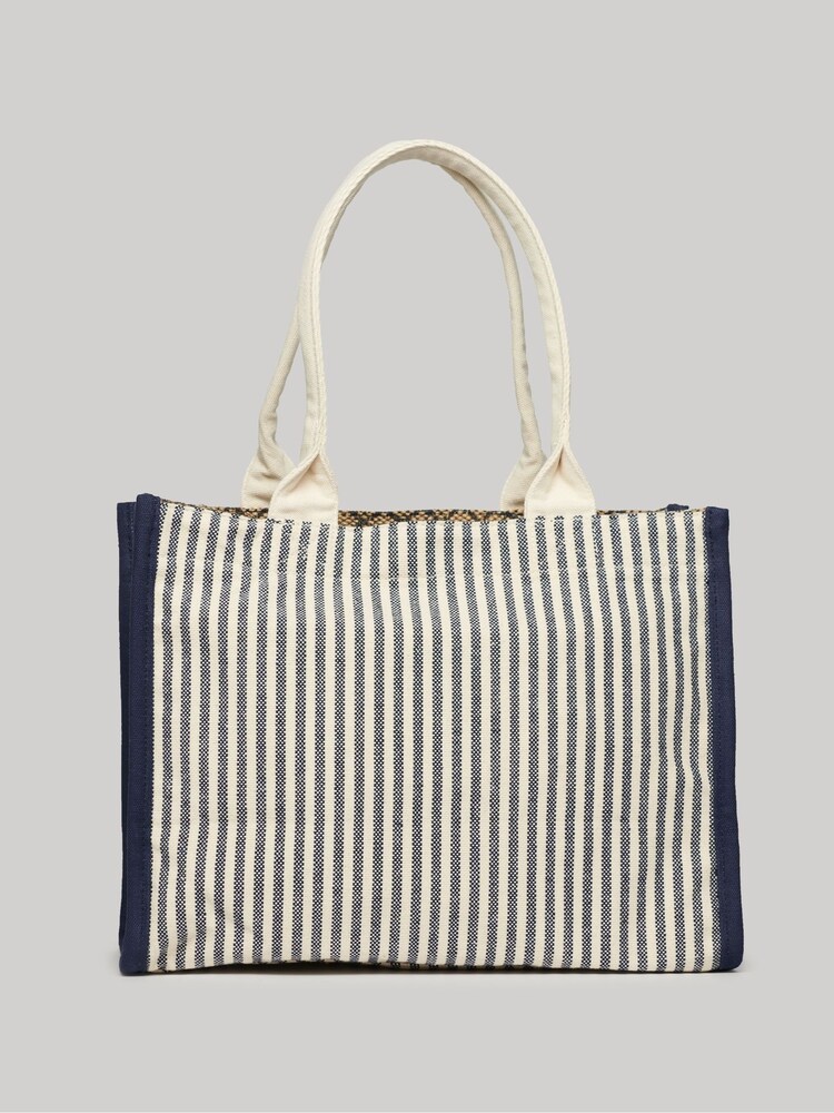 Superdry Blue Luxe Tote Bag - Image 2 of 4