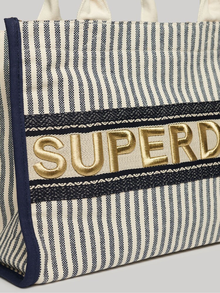 Superdry Blue Luxe Tote Bag - Image 4 of 4