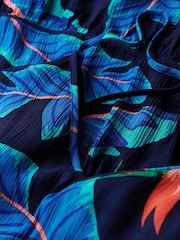 Superdry Blue MINI CAMI BEACH DRESS - Image 4 of 7