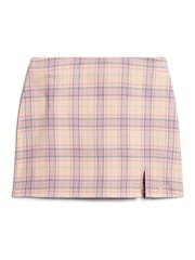 Superdry Pink Mini Check Skirt - Image 5 of 6