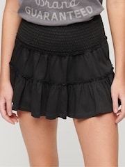 Superdry 100% gestufter Minirock aus Jersey aus Baumwolle - Bild 2 von 4