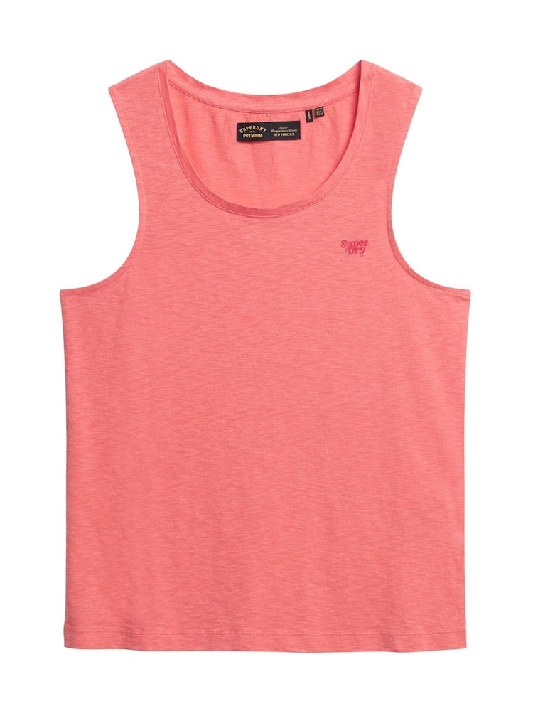 Orange - Superdry Tanktop mit U-Ausschnitt - Bild 4 von 4