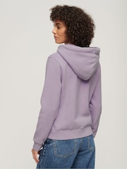 Superdry Light Lavender Purple Metallic Venue Hoodie - Image 2 of 6