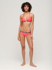 Superdry Pink Triangle Elastic Bikini Top - Image 3 of 5