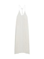 Superdry White Ibiza 100% Cotton Cami Maxi Dress - Image 3 of 6