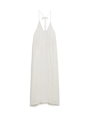 Superdry White Ibiza 100% Cotton Cami Maxi Dress - Image 4 of 6