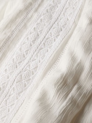 Superdry White Ibiza 100% Cotton Cami Maxi Dress - Image 6 of 6