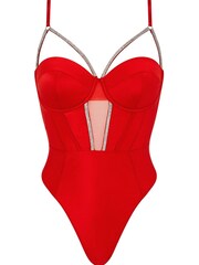 Ann Summers Red Diamante Detail Crystalline Body - Image 4 of 4