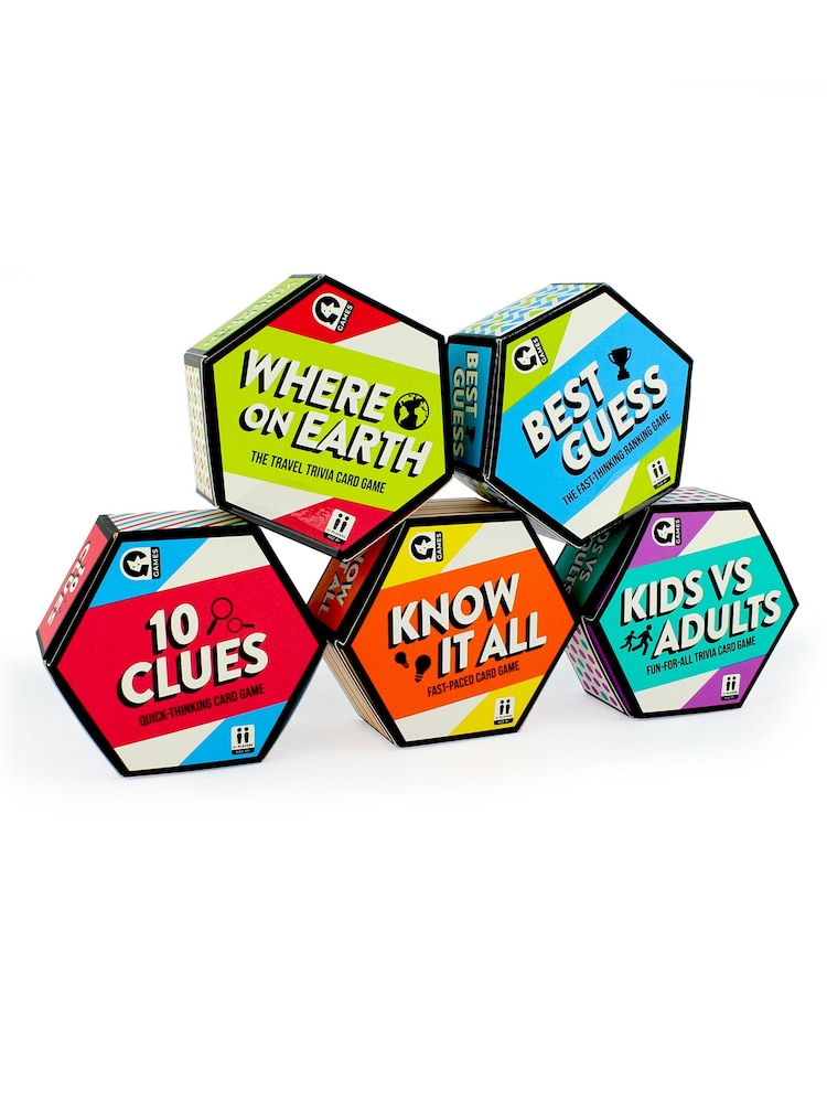 Ginger Fox Hexagon Trivia Game Bundle - Image 1 of 9