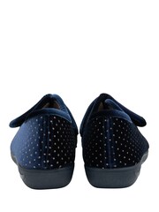 Lotus Blue Velour Shoe Slippers - Image 3 of 4