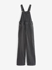 FatFace Black Tetbury Wide Leg Dungarees - Image 5 of 5