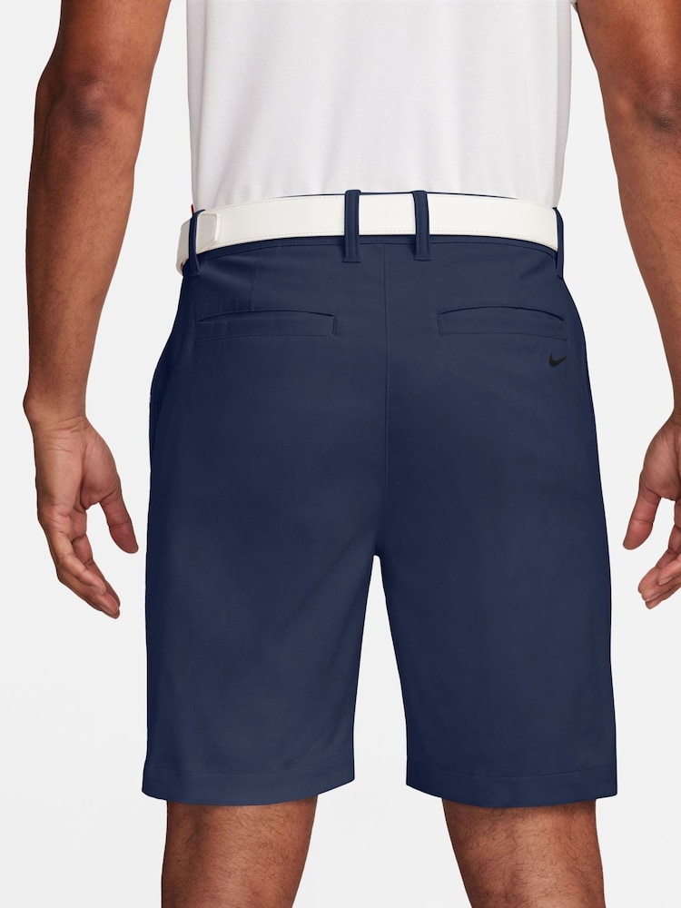 Nike Midnight Navy Tour 8 inch Chino Golf Shorts - Image 2 of 9