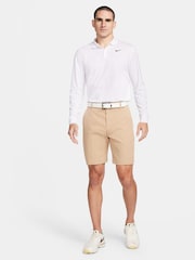 Nike Brown Tour 8 inch Chino Golf Shorts - Image 9 of 9