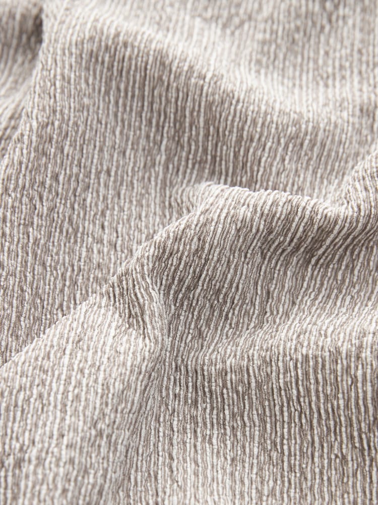 Stone Textured Sleeveless High Neck Ruched Side Top - Image 6 of 6
