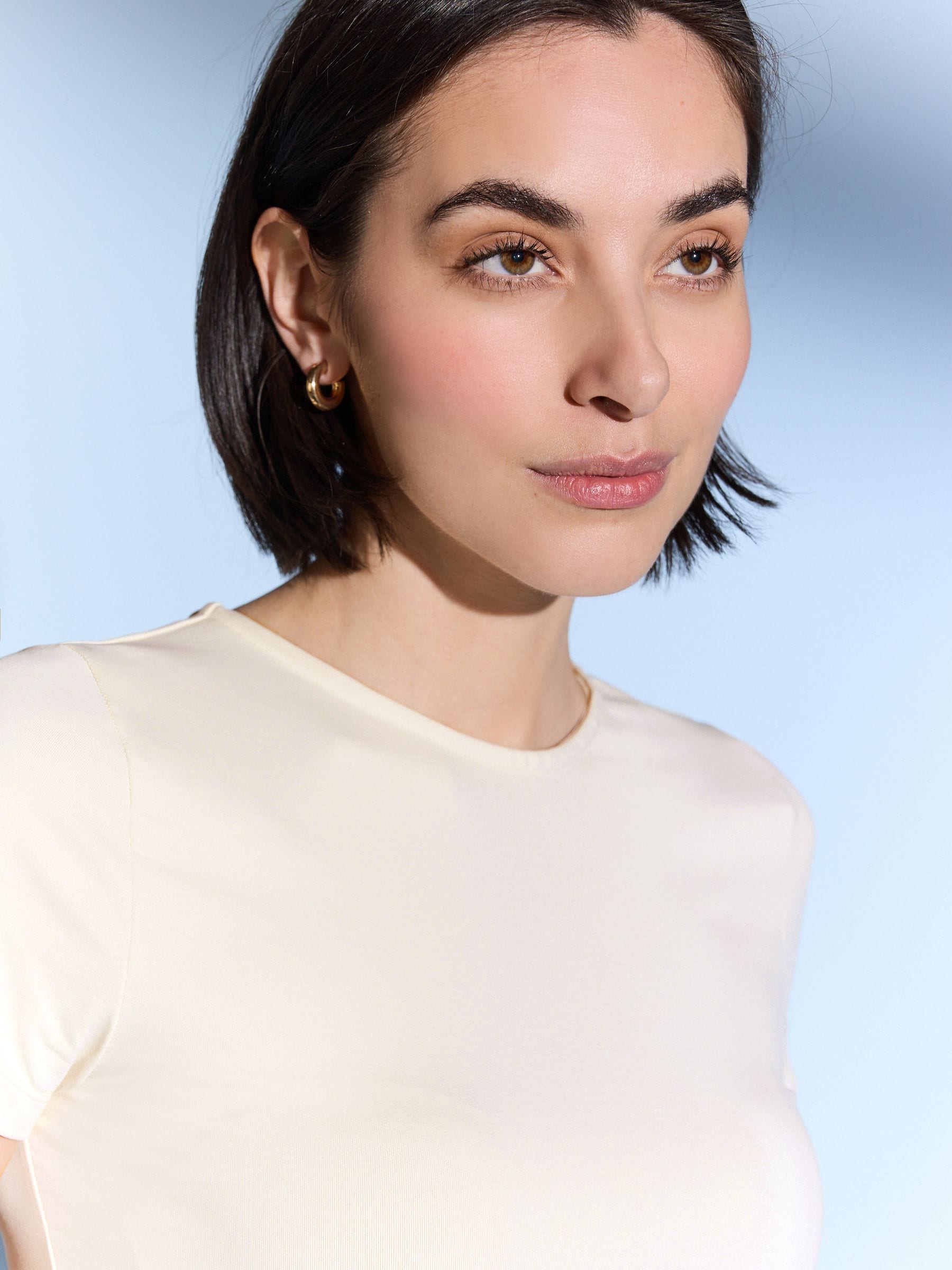 Cumpără Ecru/Crem - Tricou cu mânecă scurtă Soft Touch din