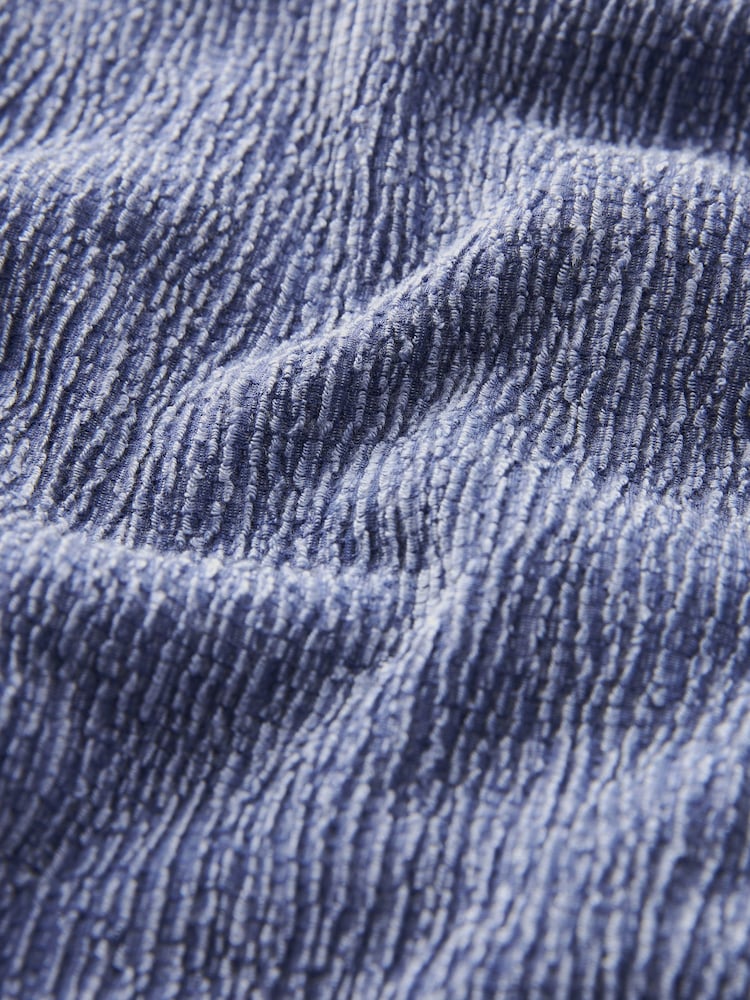 Blau - Bubblehem Strukturiertes Tanktop - Bild 6 von 6