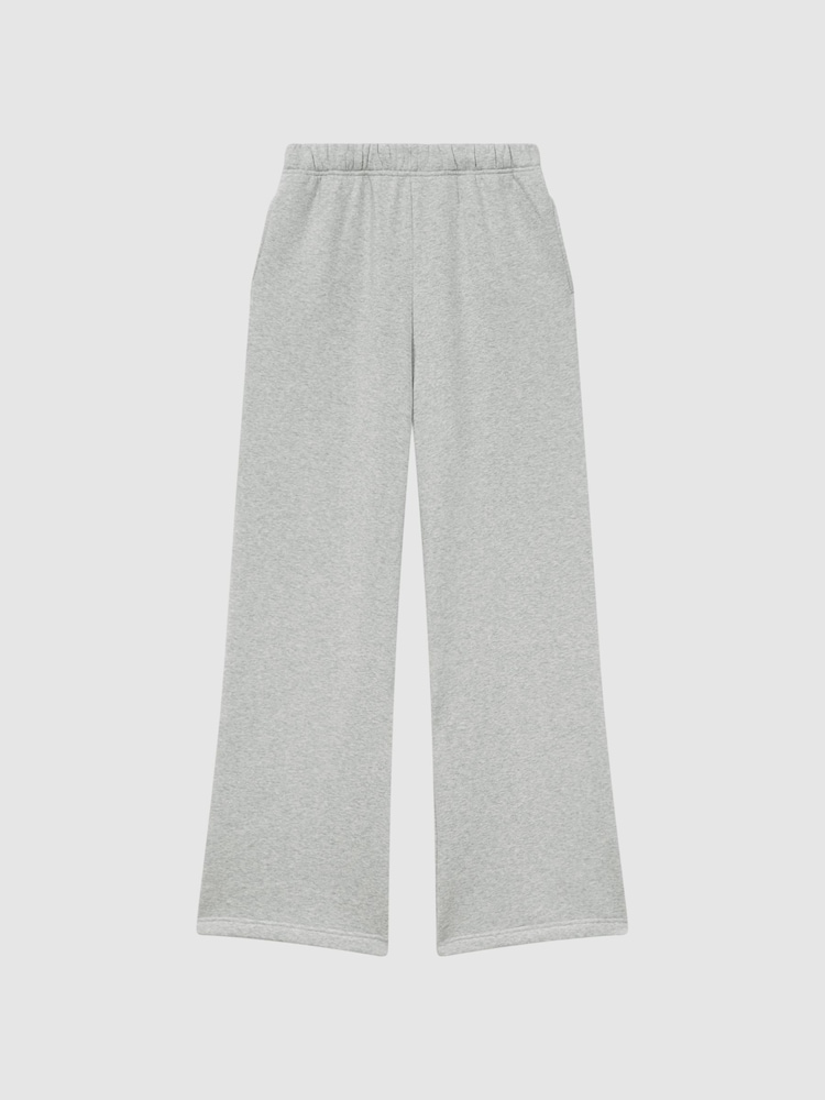 Good American Cotton Blend Wide Leg Joggers - Image 2 of 7