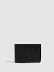 Reiss Black Cabot Leather Card Holder - Image 4 of 4