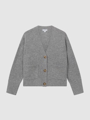 קרדיגן צמר-כשמיר רפוי Reiss - Image 2 of 5