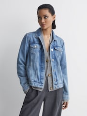 קרדיגן צמר-כשמיר רפוי Reiss - Image 5 of 5