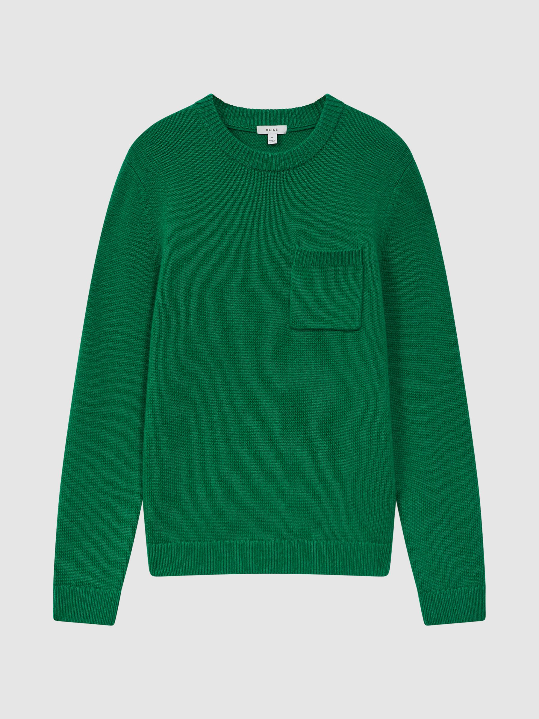 Reiss green jumper top