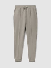 Taupe (Taupe) - Pantalons de jogging en jersey à cordon Reiss Premier - Image 2 de 8