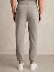 Taupe (Taupe) - Pantalons de jogging en jersey à cordon Reiss Premier - Image 5 de 8